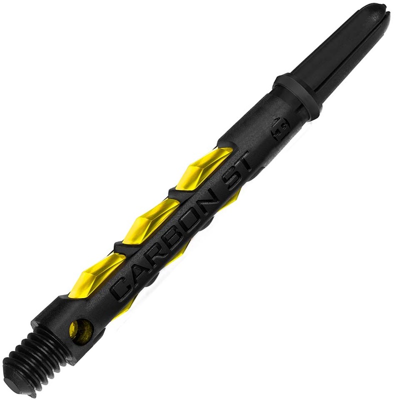 Harrows Carbon ST Dart Shafts – Medium Yellow