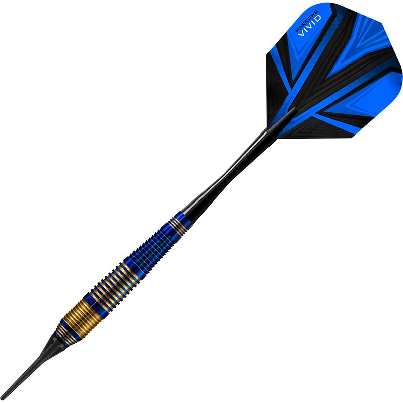 Harrows Vivid Soft Tip Darts – Blue 18gm