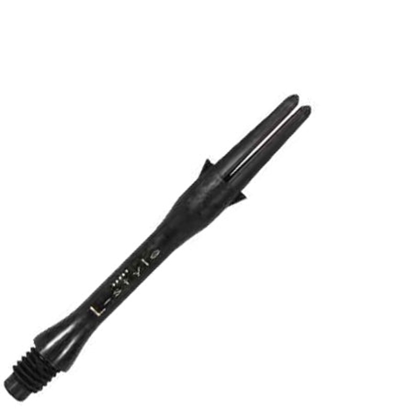 L-Style L-Shaft Carbon Locked Slim Dart Shafts – 300 Inbetween Plus Black