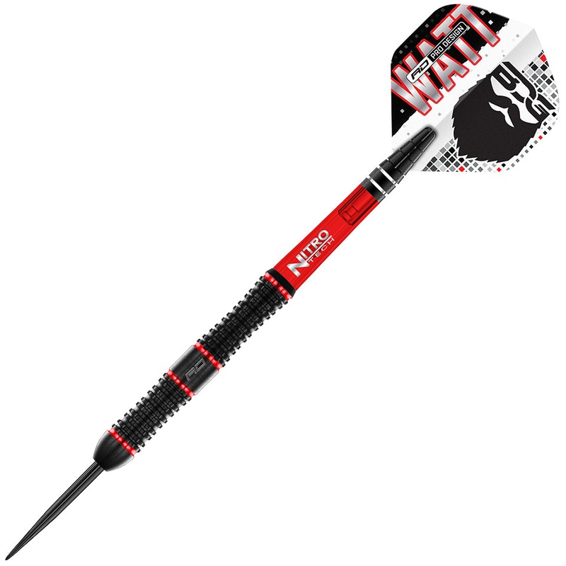 Red Dragon Jason Watt Steel Tip Darts – 22gm