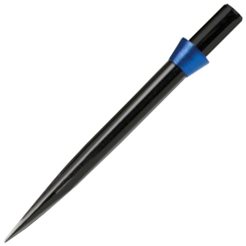 Red Dragon Specialist Points – Black With Blue Tridents 32mm