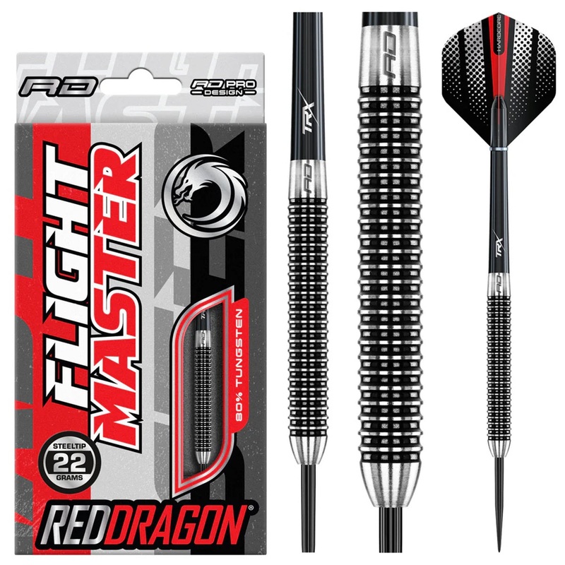 Swingfire 1 80% Tungsten Steel Tip Darts by Red Dragon 22 Gram
