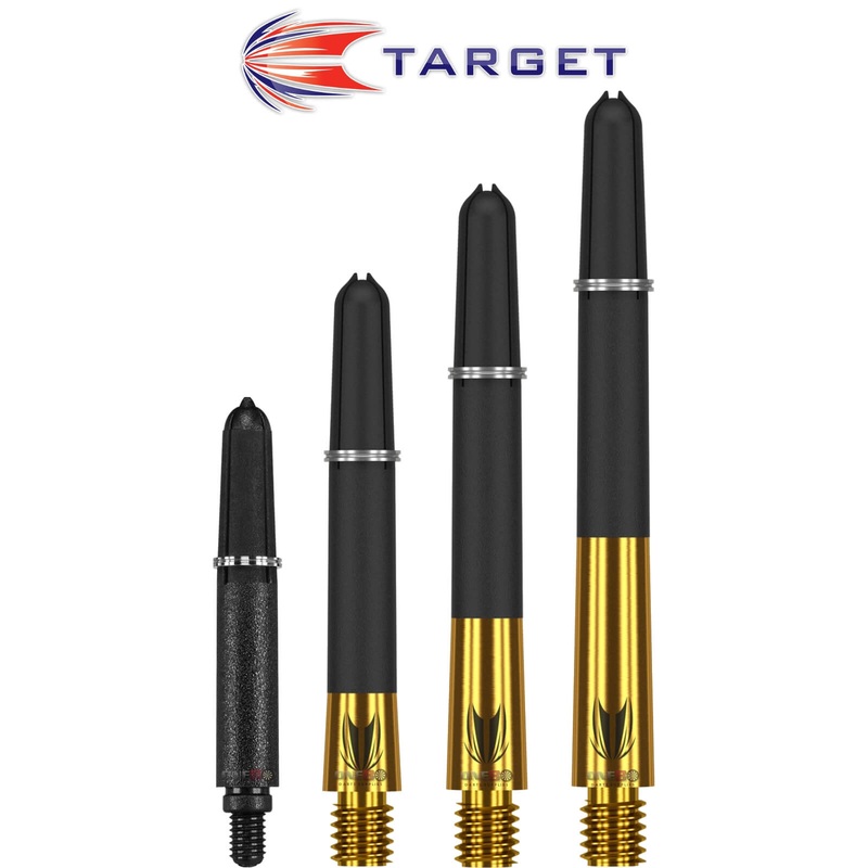 Target – Carbon Ti Pro Gold Hybrid Dart Shafts Spare Tops