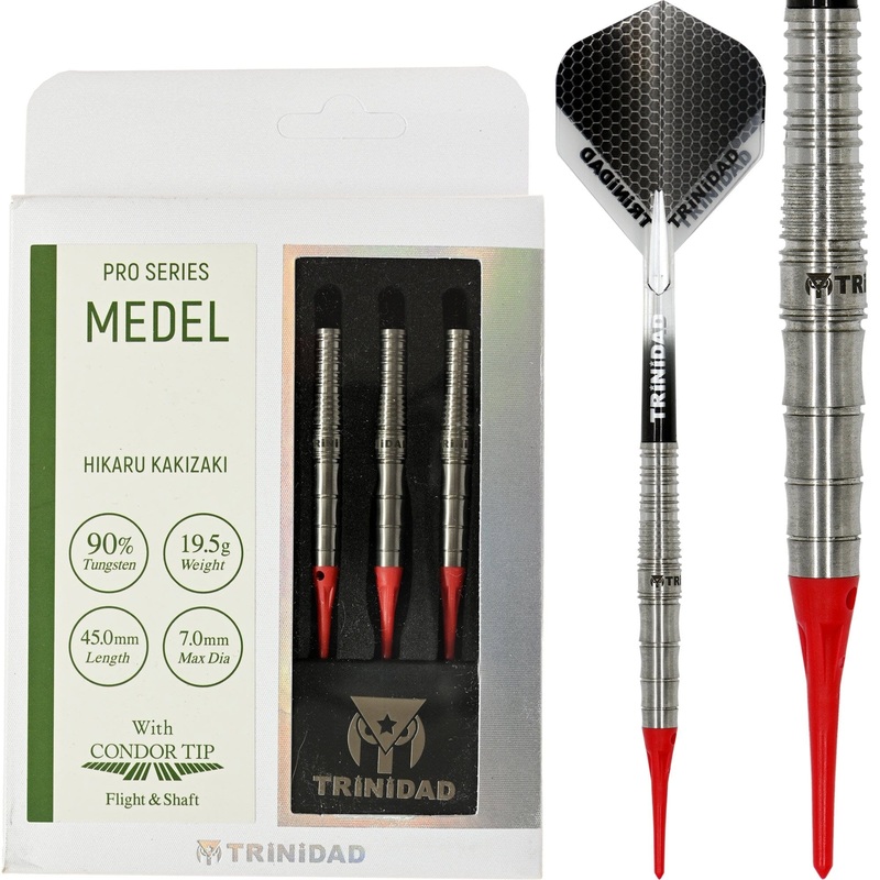 *Trinidad Pro – Soft Tip Darts – Hikaru Kakizaki – Medel – 21g-D9581 21g