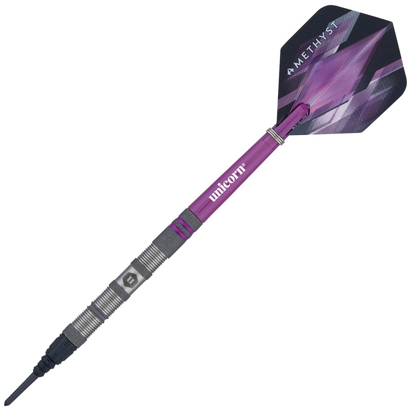 Unicorn Amethyst 1 Soft Tip Darts – 18gm