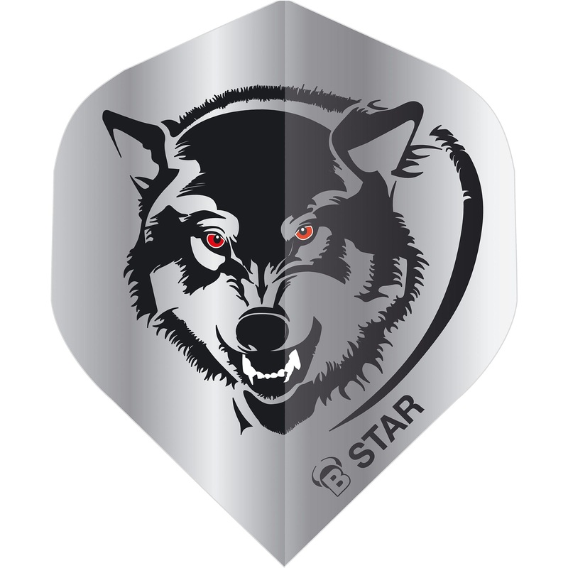BULL’S B-Star Dart Flights – 100 Micron – A-Std – Wolf