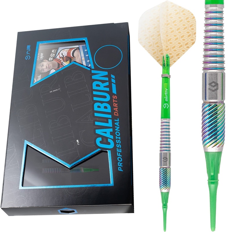 Caliburn Player Darts – Soft Tip – 90% – Rainbow Coating – Ivan 18g