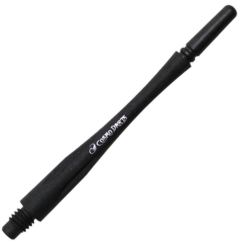 Fit Flight Carbon Hybrid Spinning Dart Shafts – X-Long #8 (42.5mm) Black