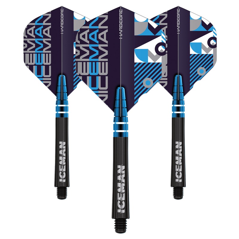 Gerwyn Price Nitro Ionic & Hardcore Combo – Black by Red Dragon – 2 Sets
