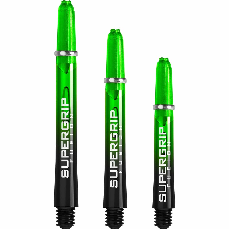 Harrows Supergrip Fusion Shafts – Dart Stems – Green Medium