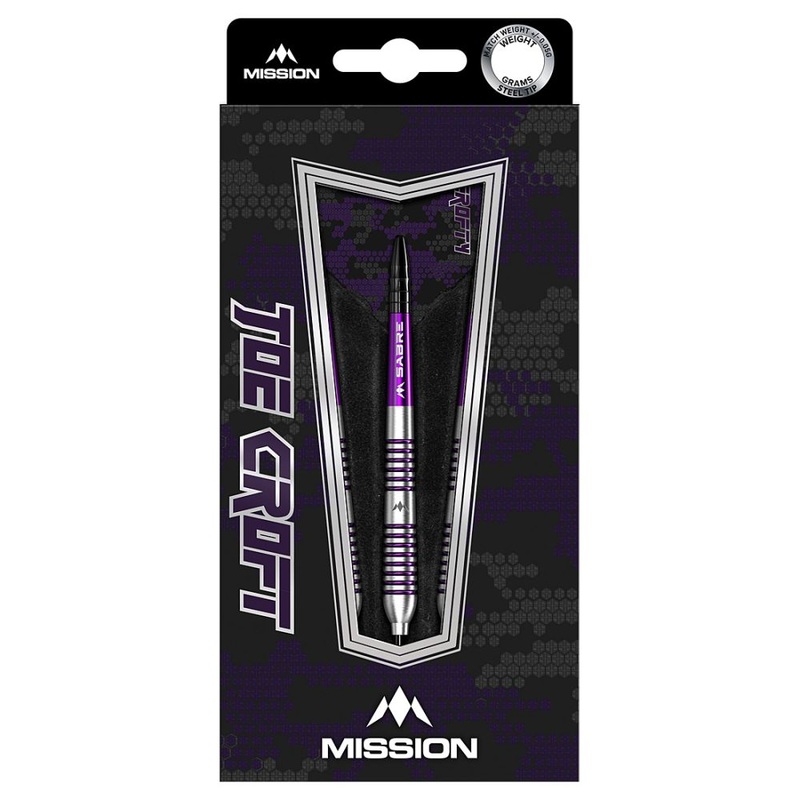 Mission Joe Croft 95% Steel Tip Darts 23 grams