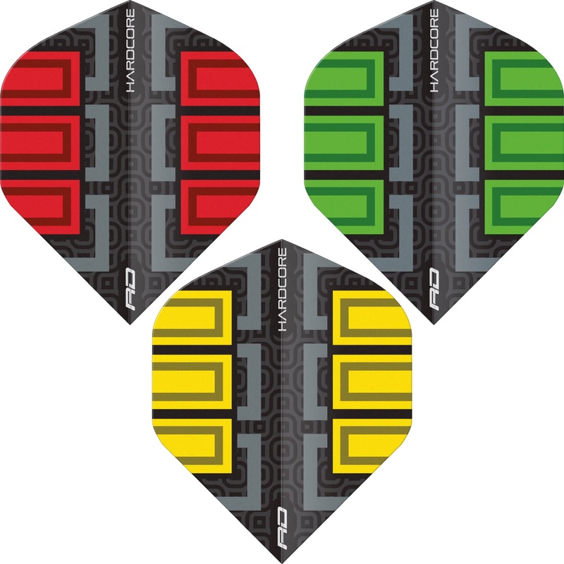 Red Dragon – Hardcore Radical Blocks – Big Wing Dart Flights F6823