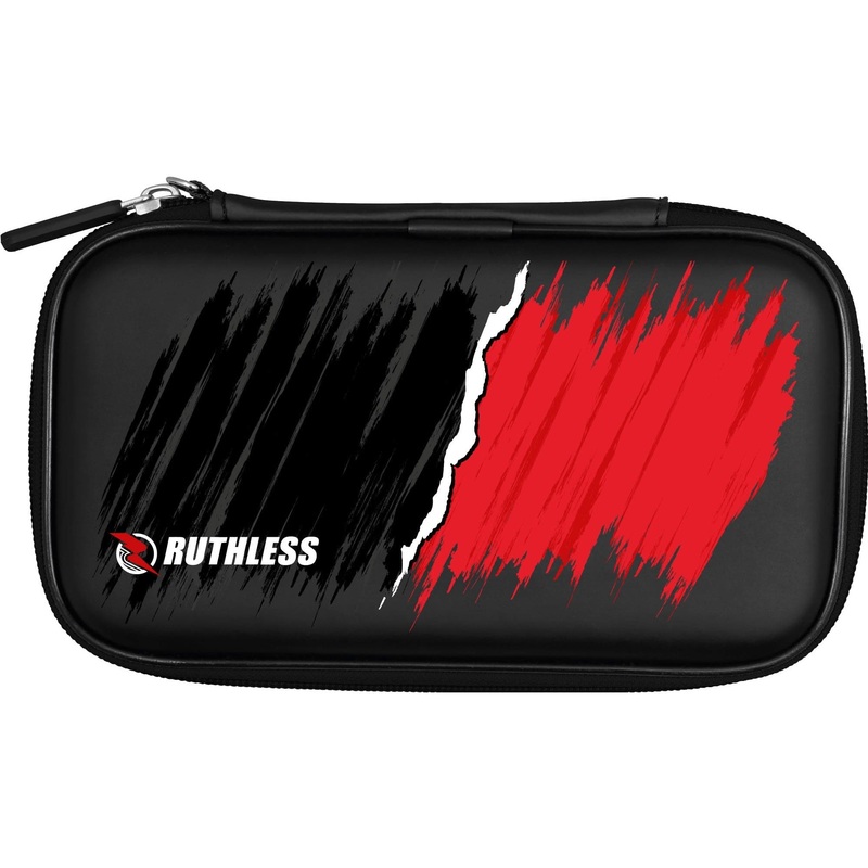 Ruthless Designed EVA Dart Case – Large – Black – RipTorn – Black & Red
