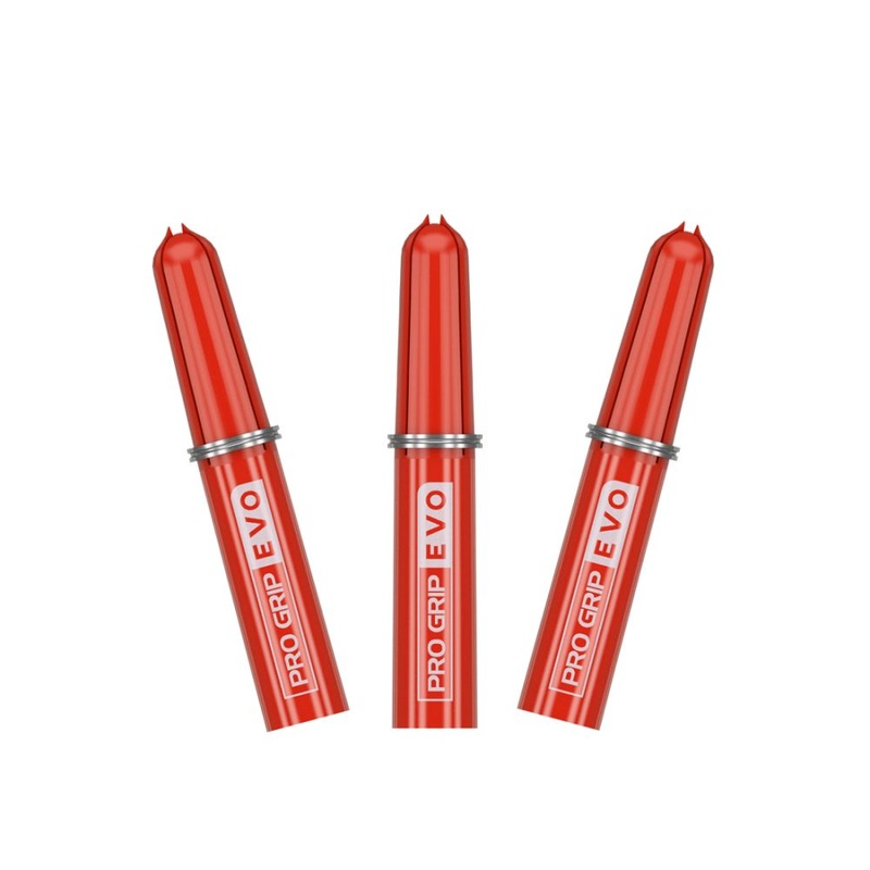 Target Pro Grip Evo Tops – 3 Sets Red Top