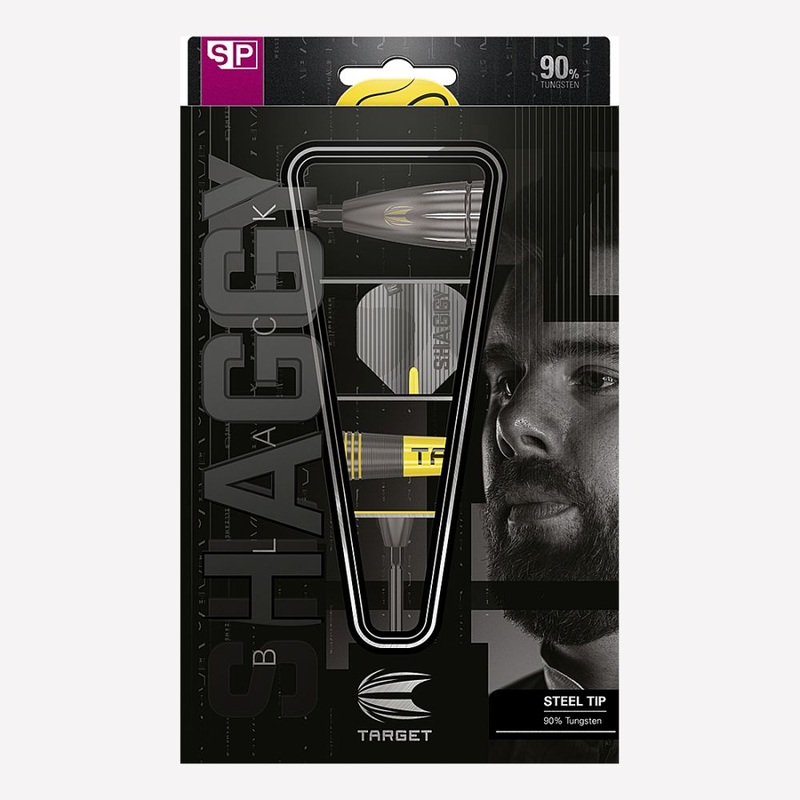 Target Scott Williams Black Swiss Point Steel Tip Darts 2024 23 grams