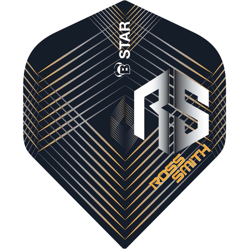 *BULL’S B-Star Dart Flights – 100 Micron – A-Std – Ross Smith