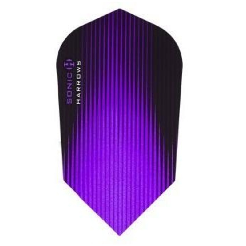 Harrows Sonic Slim Purple Dart Flights Purple
