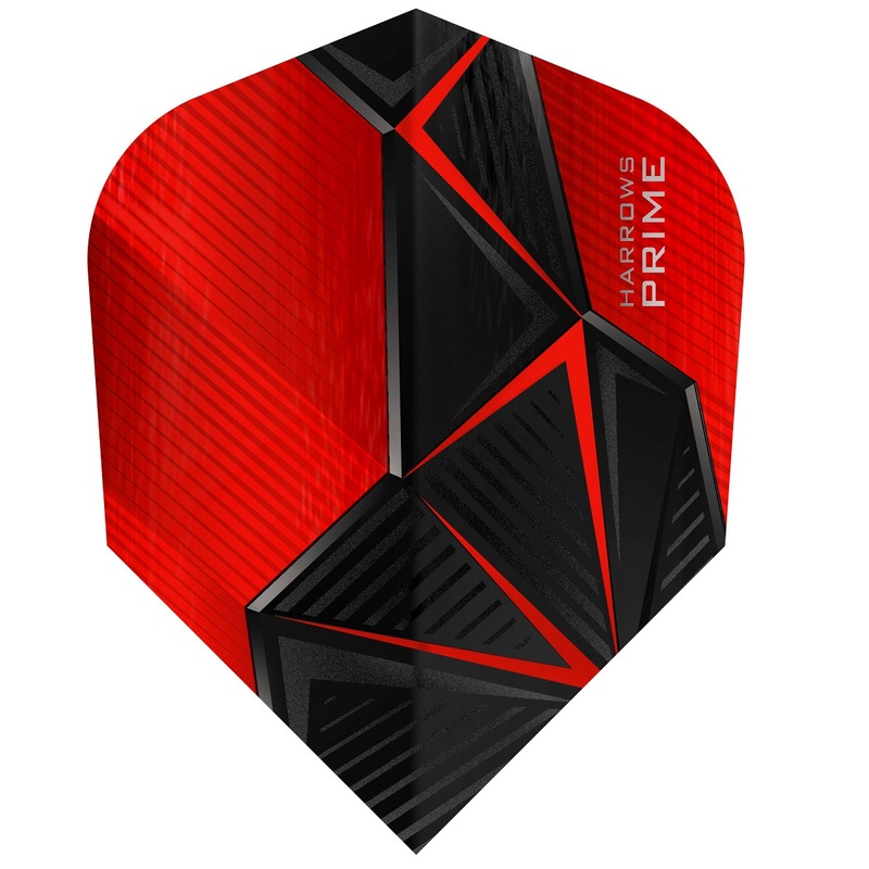 Rival Standard Dart Flights by Harrows Red