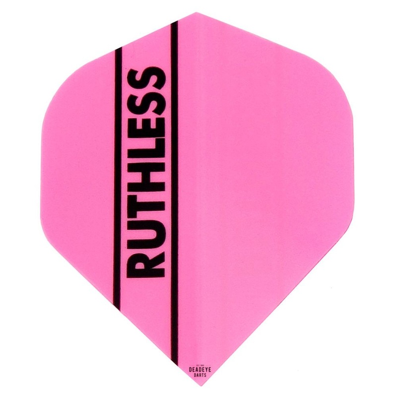 Ruthless Full Dart Flights Yellow No2 Standard