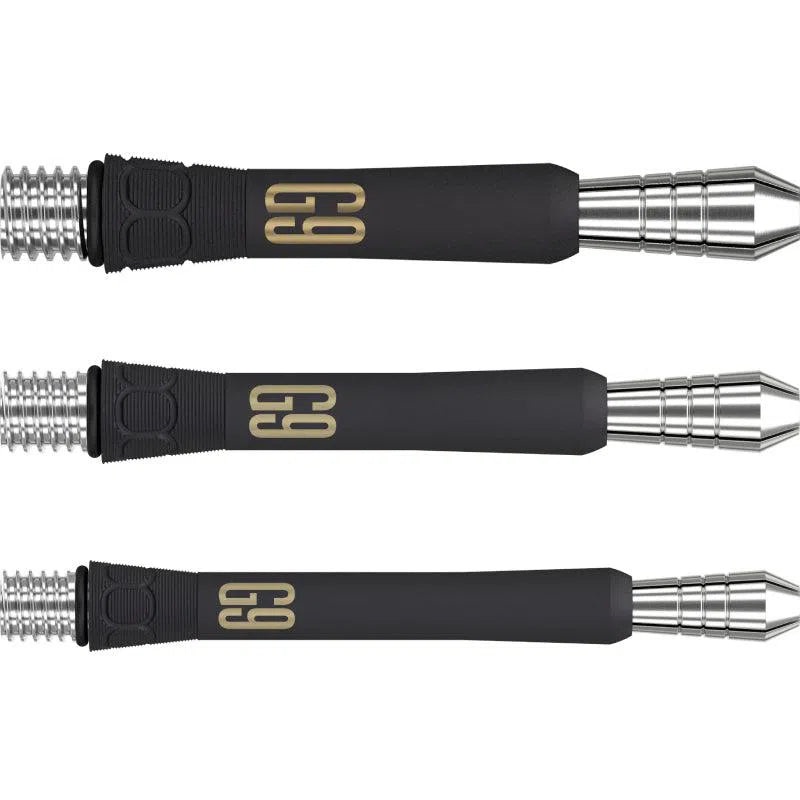 Target Darts Phil Taylor Gen 9 Shafts Black Short