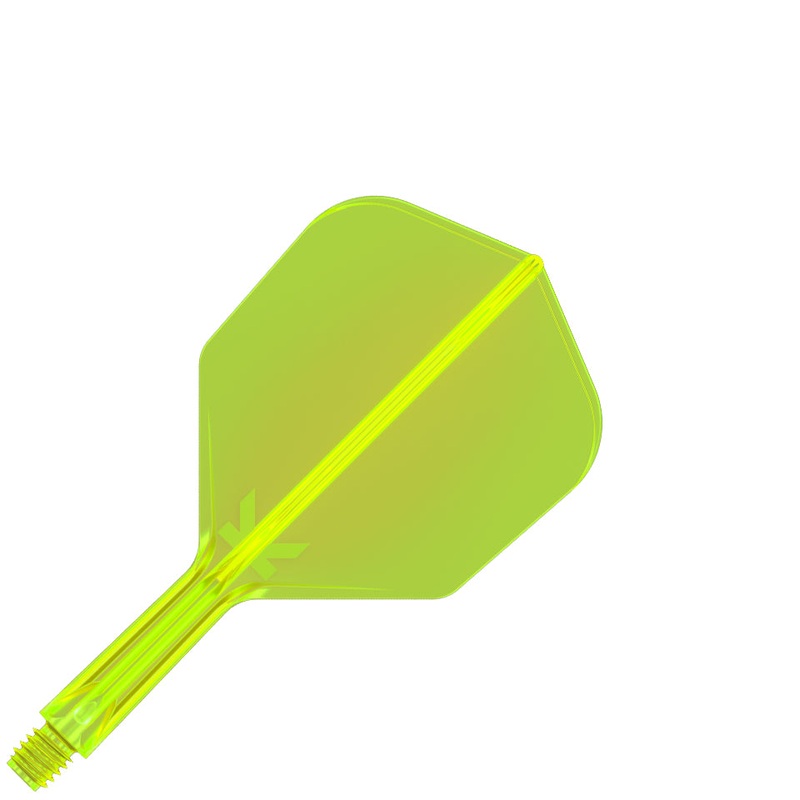 Target K-Flex Flight System – No6 Short Neon Yellow