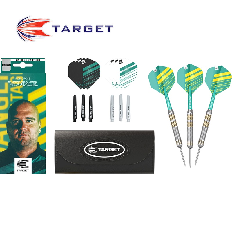 Target Rob Cross Brass Combo Steel Tip Darts 2023 22 grams