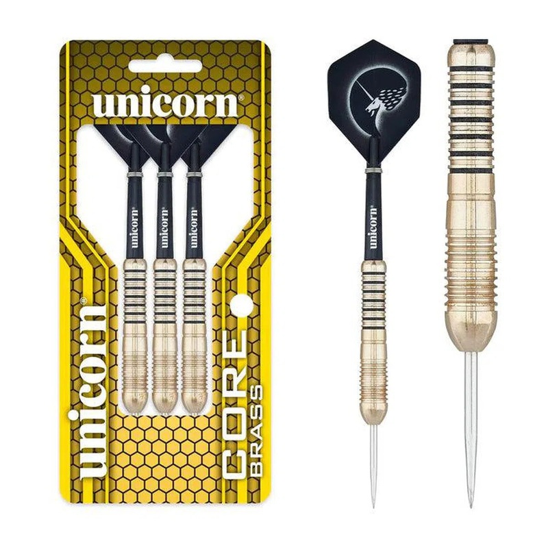 Unicorn Core Brass Darts Steel Tip – Style 2 Brass 20 GRAM