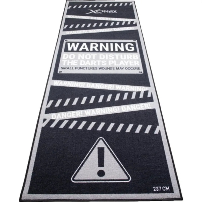 XQ Max Dartmat Warning Design