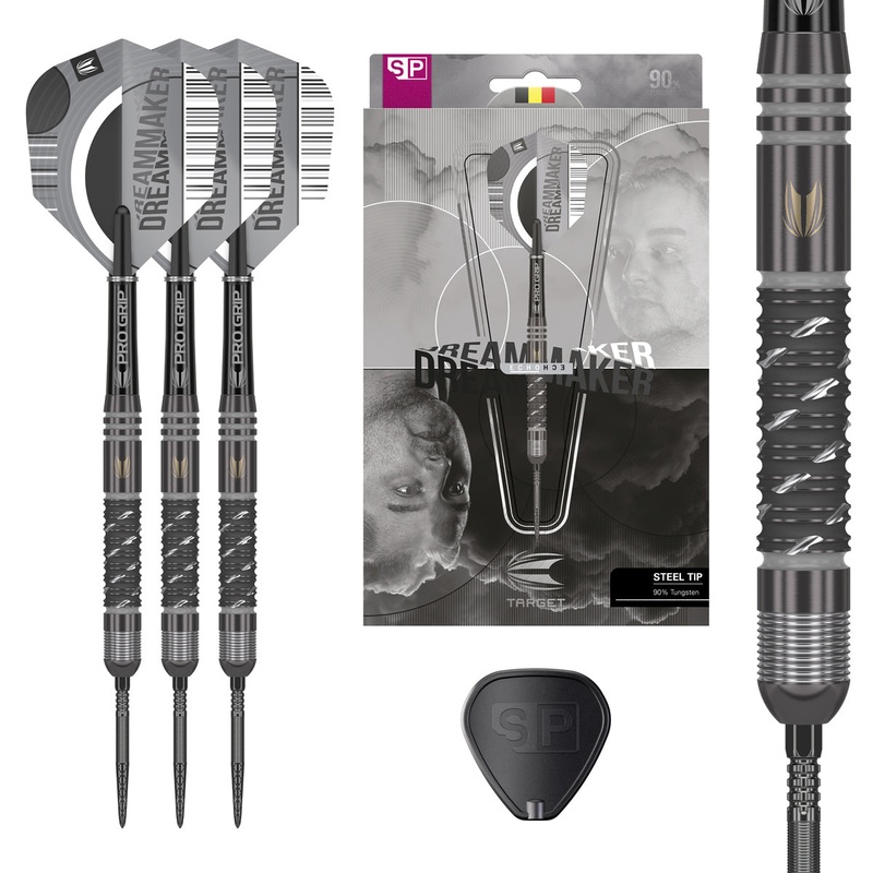 Dimitri Van Den Bergh x Echo 90% Tungsten SP Steel Tip Darts by Target 22 Gram