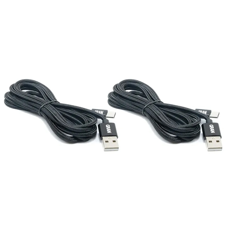 Gran Darts Replacement USB Type C Cable For Gran LED Dart Mat (2 Peices)