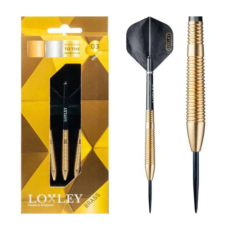 Loxley CuZN 03 Steel Tip Brass Darts 14.5g