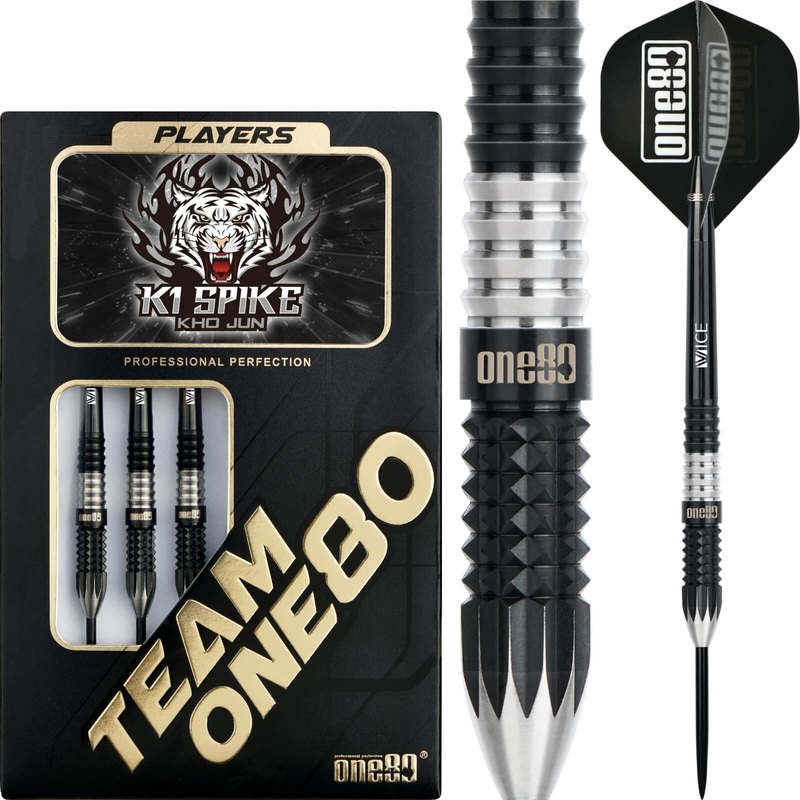 One80 – Kho Jun Darts – Steel Tip – 90% Tungsten – 21g