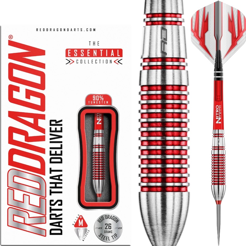 Red Dragon – Reflex Darts – Steel Tip – 90% Tungsten – 24g 26g 28g 24 grams