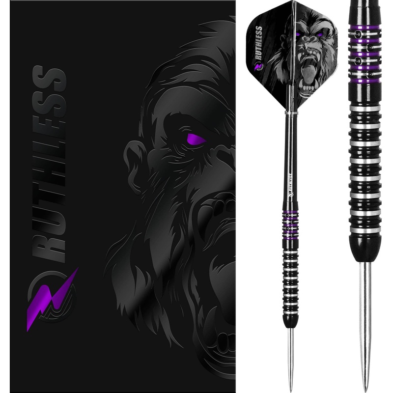 Ruthless Darts – Steel Tip – 90% Tungsten – Gorilla 22g