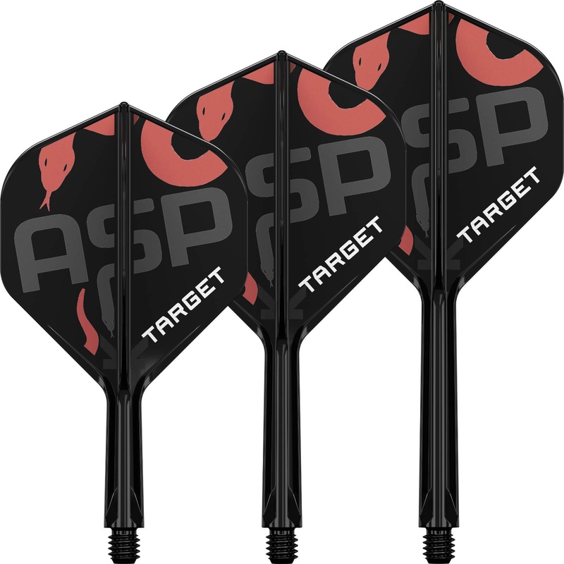 Target – K-Flex Nathan Aspinall – Big Wing Dart Flights – Integrated Flight & Shaft System Short (19mm)