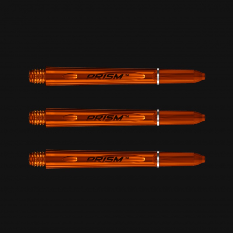 Winmau Prism 1.0 Medium Orange Polycarbonate Short (35mm in length excluding thread) Orange