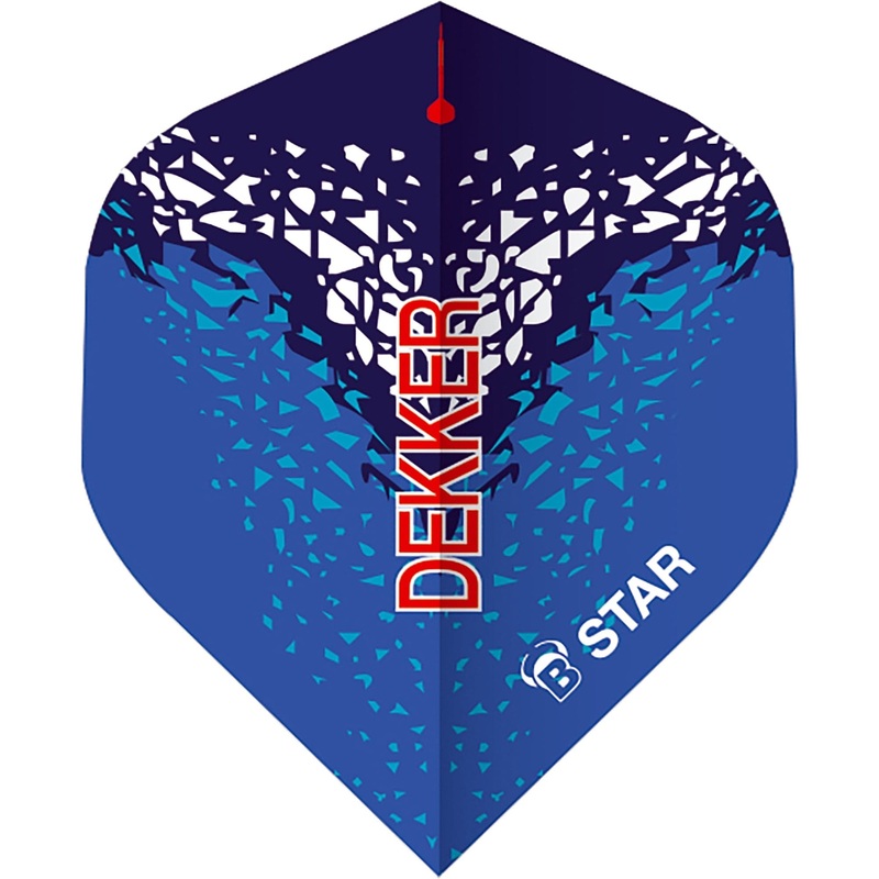 BULL’S B-Star Dart Flights – 100 Micron – A-Std – Jan Dekker