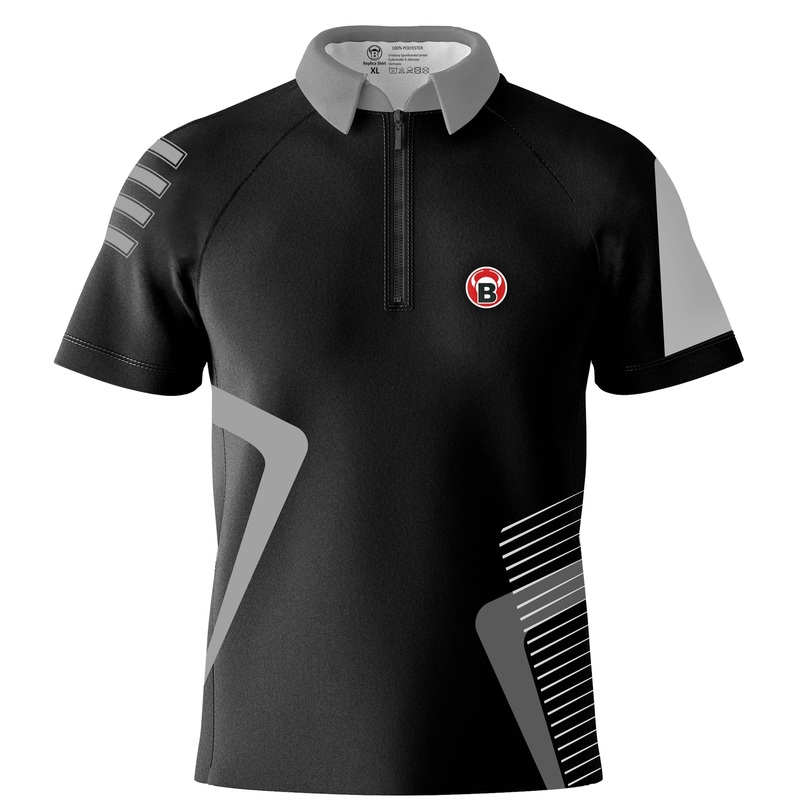 BULL’S Basic Dart Shirt – Grey Small