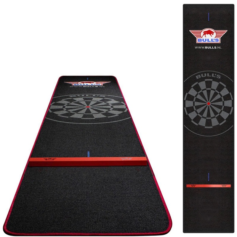 Bull’s NL Carpet Oche Dartmat Black-Red 300x60cm