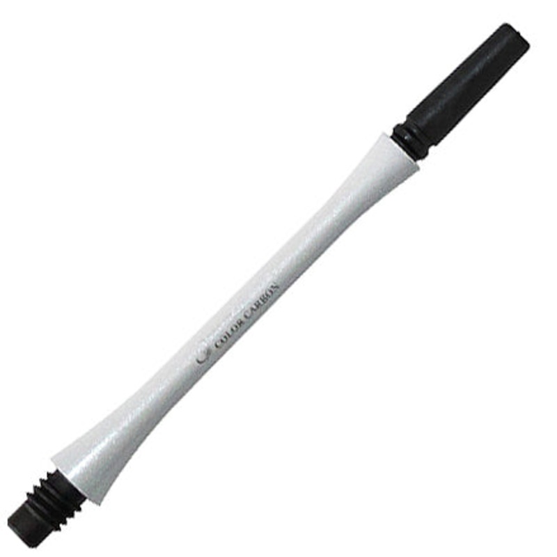 Fit Flight Carbon Slim Locked Dart Shafts – Long #7 (38.5mm) White