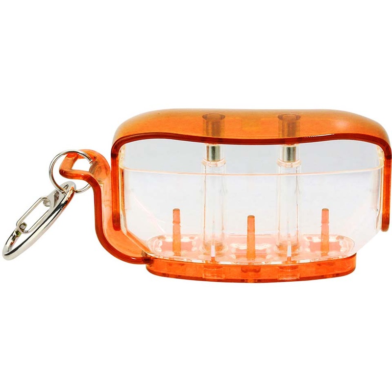 Fit Flight Fit Holder Flight Case – Clear Orange