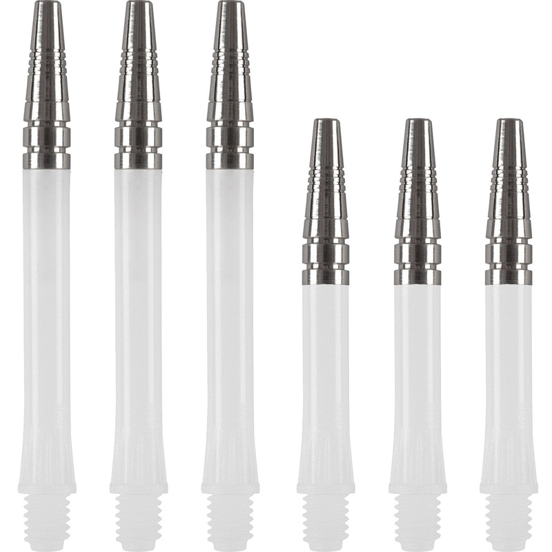 Harrows Alamo Shafts – Nylon Stems – Aluminium Top – White Medium