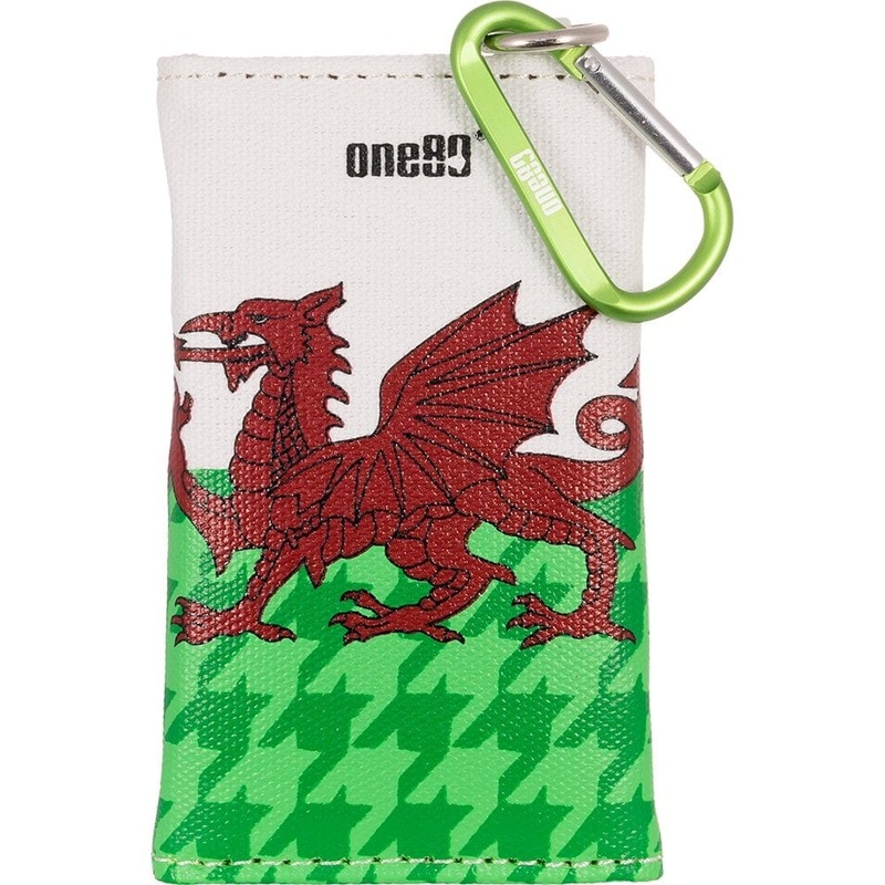 One80 Dart Case – Welsh Dart Wrap Canvas Wallet – Wales