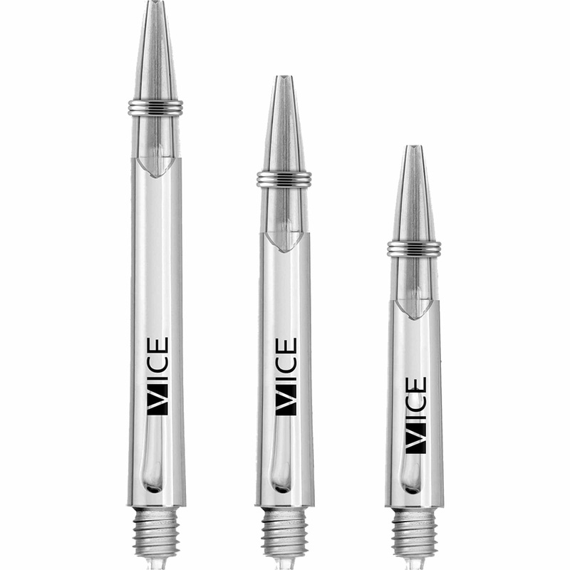 One80 Vice Shafts – Stems with Springs – Clear Medium
