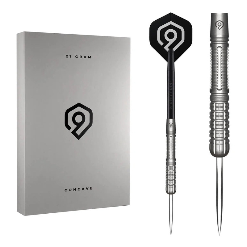 Perfect Nine Concave 90% Tungsten Steel Tip Darts 21 GRAM