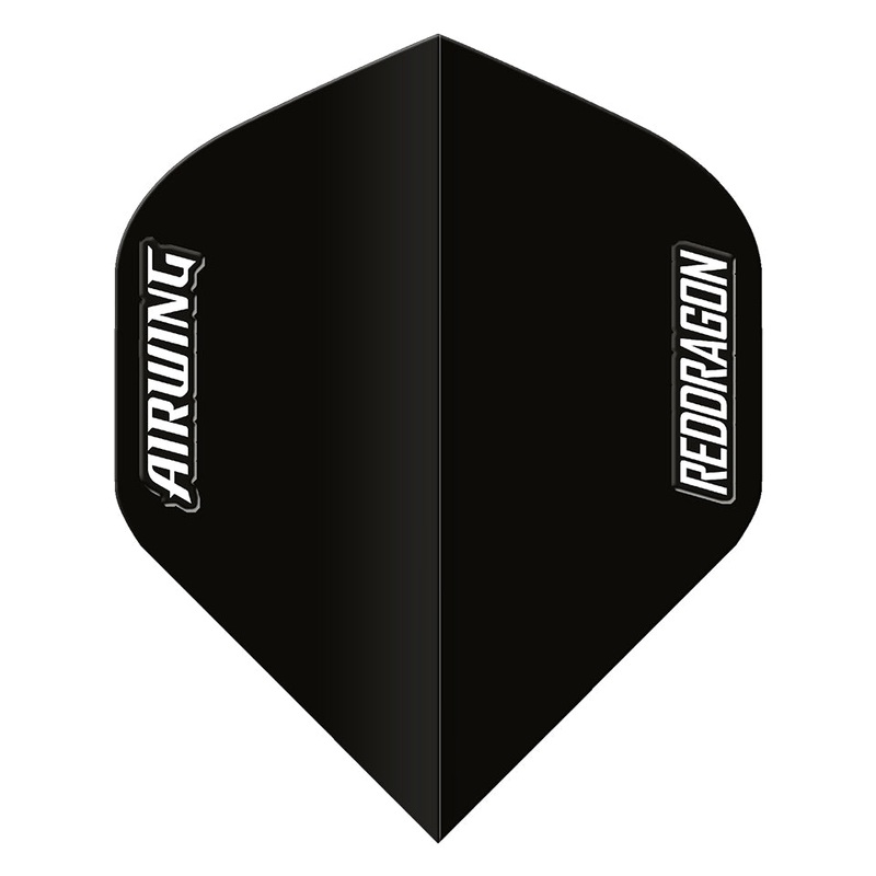 Red Dragon Airwing Dart Flights – Standard Black