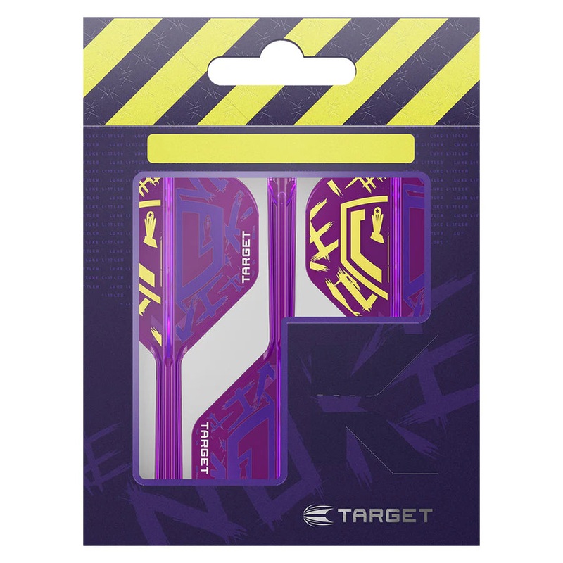 Target Luke Littler World ChampionK-Flex Flight System No. 2 Medium Purple Medium (33mm in length excluding thread) Plastic