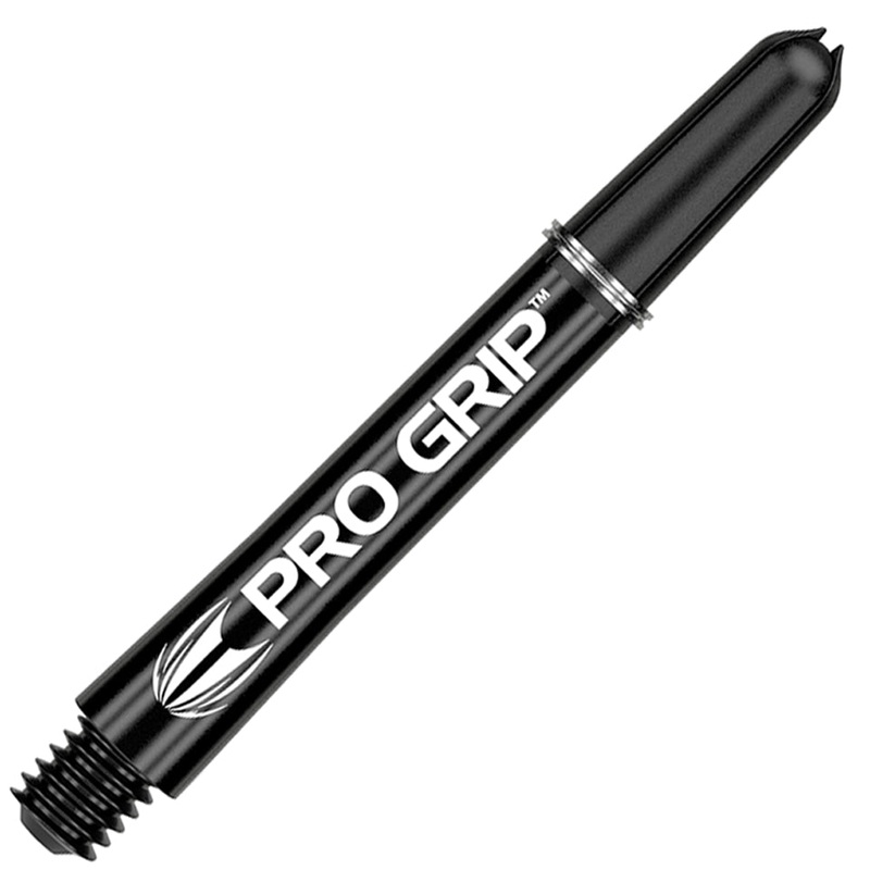 Target Pro Grip Nylon Dart Shafts – Medium Black (3 Sets)