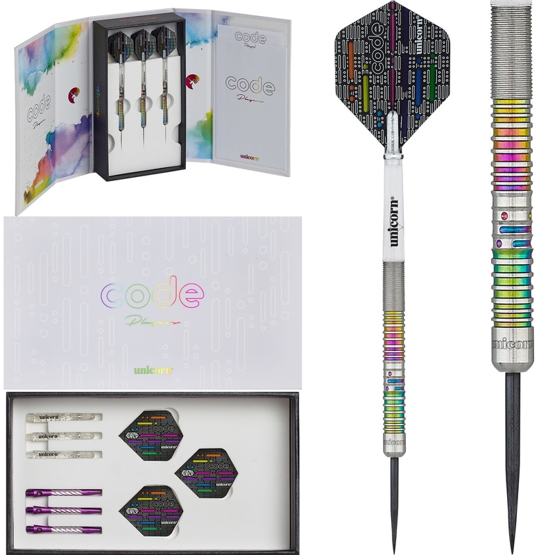 Unicorn Code Darts – Steel Tip – James Wade 20g