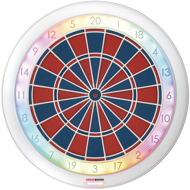Gran Darts Gran Board 132 Trainer Electronic Dartboard – White